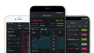 バイナンス（BINANCE）のアプリを利用する