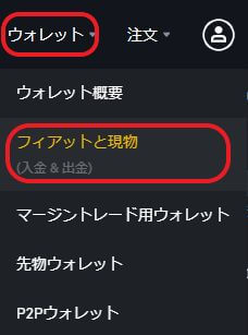 資金の移動